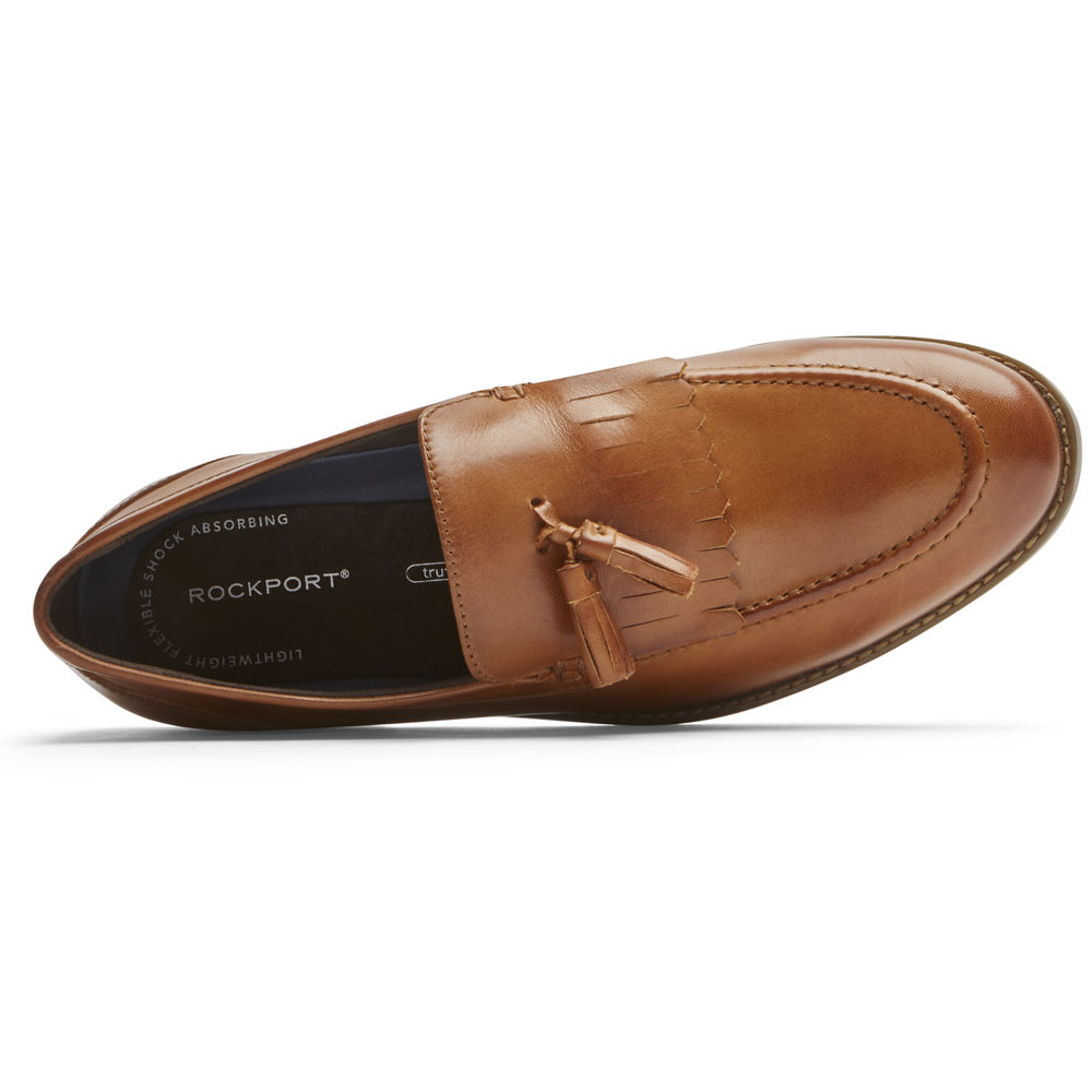 Mocassins Rockport Homem Marrom - Style Purpose 3 Tassel - 84152DLPS